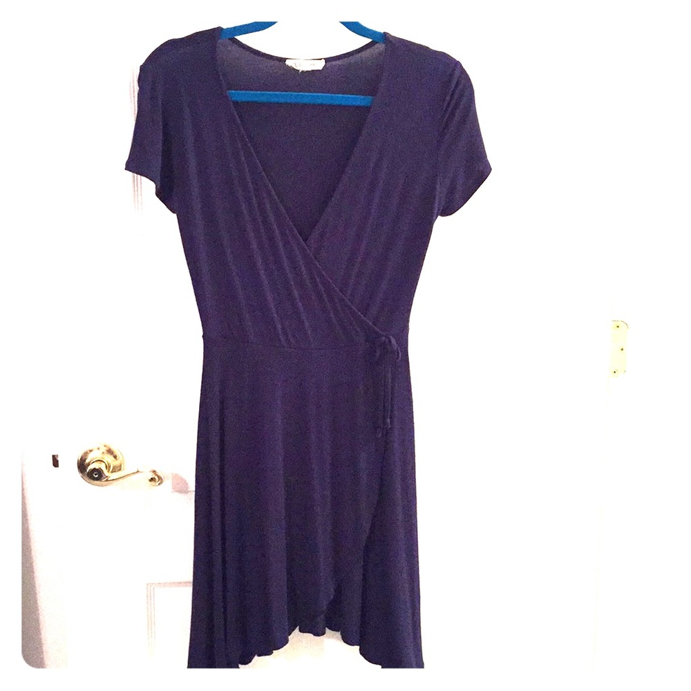 Super soft sexy deep v neck dress